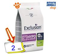 Exclusion Dog Hypoallergenic Adult Medium Large Breed Insetti e Piselli 2/ 12 Kg