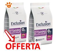 Exclusion Diet Hypoallergenic Medium/Large Breed Maiale e Piselli: 12 kg