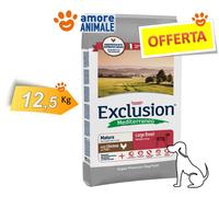 Exclusion Dog Mediterraneo Adult Large Breed MATURE con Pollo 12,5 kg - Per cani