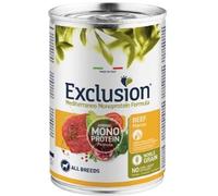 Exclusion Dog Mediterraneo Adult Manzo Patè Lattina 400gr