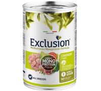 Exclusion Dog Mediterraneo Adult Pollo Patè Lattina 400gr