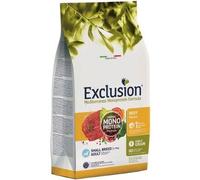 Exclusion Mediterraneo Adult Small Breed Manzo 2 kg - Crocchette monoproteiche cane - 1° ORDINE? scegli lo sconto BZR5 / BZR20 + 200 punti fedeltà