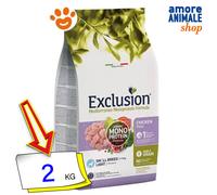 Exclusion Dog Mediterraneo Monoproteico Noble Grain Light Small Breed Pollo 2 Kg