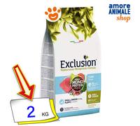 Exclusion Dog Mediterraneo Monoproteico Noble Grain Puppy Small Breed Tonno 2 Kg