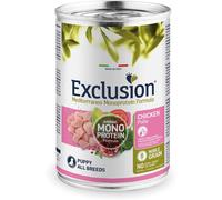 EXCLUSION Dog Mediterraneo Monoprotein Puppy Lattina 400G POLLO