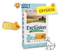 Exclusion Dog Mediterraneo Puppy & Junior Medium Breed con Pesce 12,5 kg > Cani