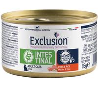 exclusion Gatto Diet Intestinal Adulto Maiale & Riso Lattina 85 Gr