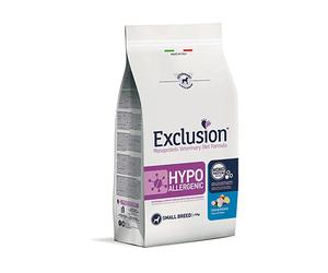 EXCLUSION HIPO ALLERGENIC SMALL BREED PESCE E PATATE 2 KG