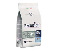 Exclusion Hydrolyzed diet cane hypoallergenic small cibo per cani piccoli 2 kg