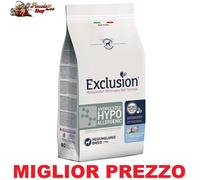 Exclusion Hydrolyzed Hypoallergenic M/L pesce e amido di mais 12 kg cibo cani