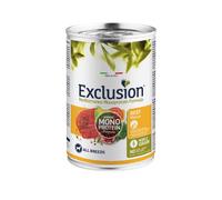 Exclusion Mediterraneo Adult All Breed 400 gr - Manzo - Umido Monoproteico Cane - 1° ORDINE? scegli lo sconto BZR5 / BZR20 + 200 punti fedeltà