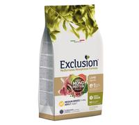 Exclusion Mediterraneo Adult Medium Breed Agnello - 3 kg - 1° ORDINE? scegli lo sconto BZR5 / BZR20 + 200 punti fedeltà