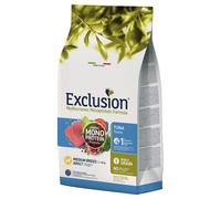 Exclusion Dog Mediterraneo Monoprotein Medium Adult al Tonno 12KG