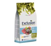 Exclusion Mediterraneo Puppy Medium Breed Tonno 3 kg - Croccantini per cani - 1° ORDINE? scegli lo sconto BZR5 / BZR20 + 200 punti fedeltà