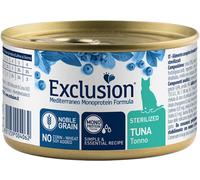 Exclusion Mediterraneo Cat Sterilized Tonno Alimento Umido per Gatti Sterilizzati 85 g