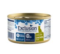 Exclusion Mediterraneo Cat Sterilizzato Noble Grain Monoproteico 85gr Pollo - confezione da 6 pezzi - 1° ORDINE? scegli lo sconto BZR5 / BZR20 + 200 punti fedeltà