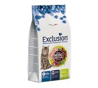 Exclusion mediterraneo gatto adult pollo 1,5 kg croccantini per gatti moprotein