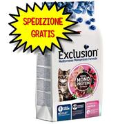 Exclusion Cat Mediterraneo Monoproteico Noble Grain Kitten Pollo - Offerta [PREZZO A CONFEZIONE] Quantità Minima 2, Sacco Da 12 Kg