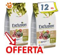 Exclusion Mediterraneo Monoproteico Noble Grain Adult Medium Agnello 3/12 Kg