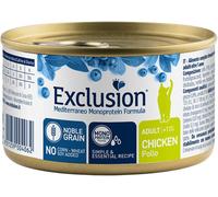 Exclusion Mediterraneo Monoproteico Noble Grain Cat Adult Pollo Alimento Umido per Gatti Adulti 85 gr