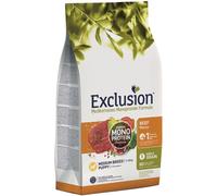 Exclusion Mediterraneo Monoproteico Noble Grain Puppy Medium Manzo per Cuccioli 12 Kg
