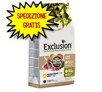 EXCLUSION MEDITERRANEO MONOPROTEIN CANE ADULT MEDIUM AGNELLO 3 KG