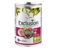Exclusion Mediterraneo Monoprotein Formula All Breeds scatoletta - vitello 400 g