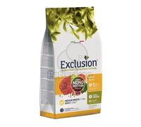 Exclusion Mediterraneo Monoprotein Formula Medium Breed crocchette - manzo 3 kg