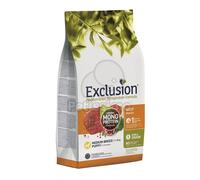 Exclusion Mediterraneo Monoprotein Formula Medium Breed Puppy (11-30kg) crocchette - manzo 3 kg