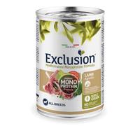 Exclusion mediterraneo monoprotein noble grain adult lamb all breeds 400g