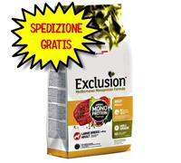EXCLUSION MEDITERRANEO MONOPROTEIN NOBLE GRAIN DOG ADULT LARGE MANZO 12 KG