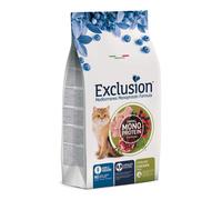 Exclusion Mediterraneo Cat Sterilizzato Pollo 1,5 kg - Cibo monoproteico gatto - 1° ORDINE? scegli lo sconto BZR5 / BZR20 + 200 punti fedeltà