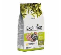 Exclusion Mediterraneo Adult Medium Breed Pollo 12 kg - Crocchette monoproteiche cane - 1° ORDINE? scegli lo sconto BZR5 / BZR20 + 200 punti fedeltà