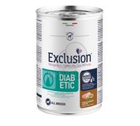 Exclusion Monoprotein Vet Diet Diabetic All Breeds scatolette - maiale, sorgo & piselli 400 g