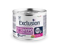 Exclusion monoprotein vet diet hypoallergenic all breeds maiale e piselli 200gr