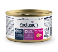 Exclusion Cat Diet Hypoallergenic Maiale e Patate Patè Lattina 85gr