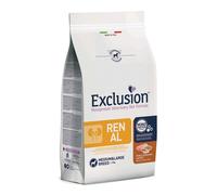Exclusion monoprotein veterinary diet formula dog renal pork & sorghum and rice medium/large 2 kg dry