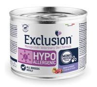 Exclusion Dog Diet Hypoallergenic Cinghiale e Patate - Exclusion Dog Diet Hypoallergenic Cinghiale e Patate - Lattina Da 200 Gr - CONFEZIONE RISPARMIO