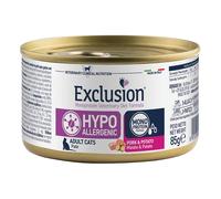Exclusion Monoprotein Vet Diet Hypoallergenic Cat scatoletta - maiale, patate 85 g