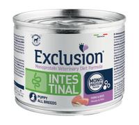 Exclusion monoprotein veterinary diet formula intestinal puppy pork/rice 200 g canned