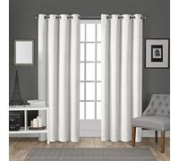 Exclusive Home Curtains, Tenda a Pannello con Occhielli, Poliestere, Winter White, 54x96