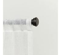 Exclusive Home Curtains Topper 2,5 cm, set di aste per tende e fini, 91,4-182,9 cm, bronzo lucidato a olio