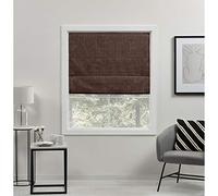 Exclusive Home Curtains Total Blackout - Tenda a pacchetto in poliestere, color cioccolato, 68,6 x 162,6 cm (larghezza x altezza)