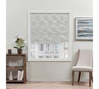 Exclusive Home Tende Praga traliccio oscuranti tonalità romana, 23 x 64 cm, argento