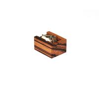 Exclusive IN Legno Corpo Per Denon DL 103 DL103R Cartuccia Alloggiamento Zebra