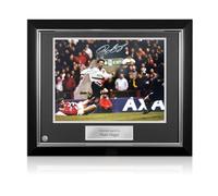 Exclusive Memorabilia Foto del Manchester United autografata da Ryan Giggs: Gol. Cornice Deluxe