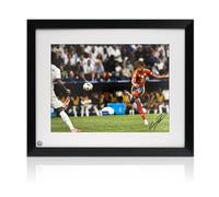 Exclusive Memorabilia Foto della Spagna Firmata da Lamine Yamal. Incorniciata