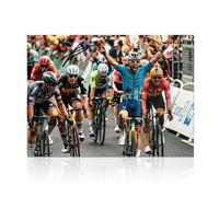 Exclusive Memorabilia Foto della Vittoria della 35a tappa Firmata da Mark Cavendish