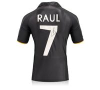 Exclusive Memorabilia Maglia da Trasferta del Real Madrid 1999-00 autografata da Raul