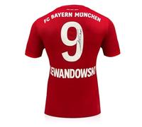 Exclusive Memorabilia Maglia del Bayern Monaco 2019-20 autografata da Robert Lewandowski